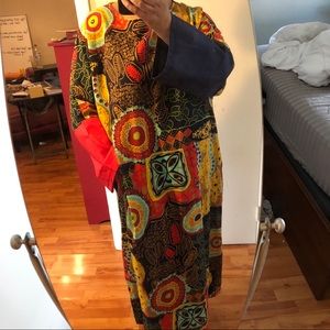 Brand New Caftan/Loungewear! Vibrant Colors! NWOT